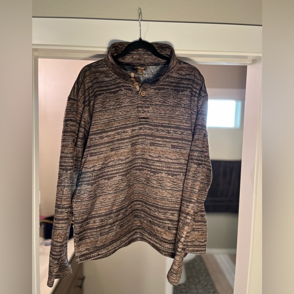 Men’s Ariat Pull-Over Sweater